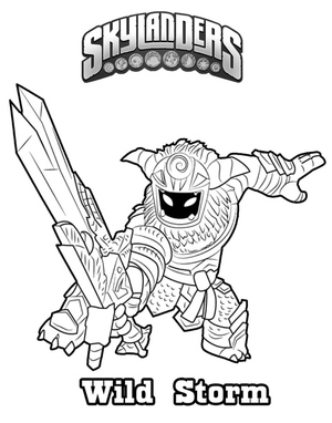 Skylanders Tempestade Selvagem