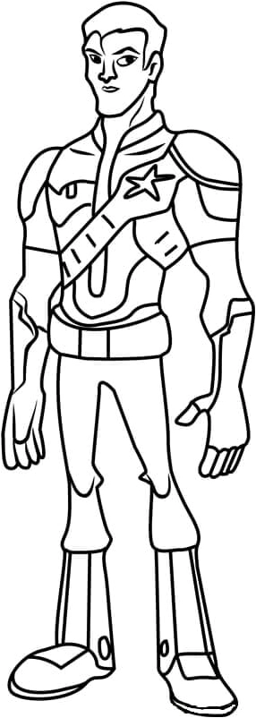 Página para Colorir O pai do protagonista se chama Eli.