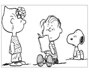 Snoopy, Sally e Linus
