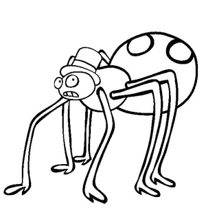 Aranha com Chapéu