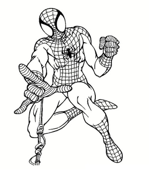 Esboço Básico do Homem-Aranha