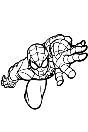 Homem-Aranha Escalando