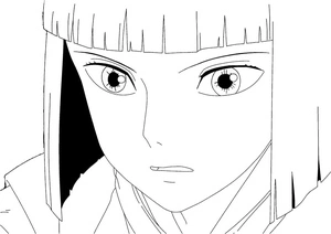 Página para Colorir Haku do anime A Viagem de Chihiro