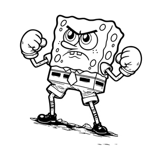 Bob Esponja Boxe na Fúria