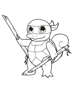 Ninja Squirtle