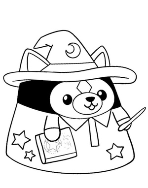 Página para Colorir Squishmallows