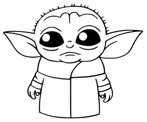 Adorável Bebê Yoda