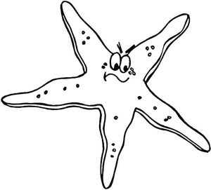 Uma Estrela-do-Mar Furiosa
