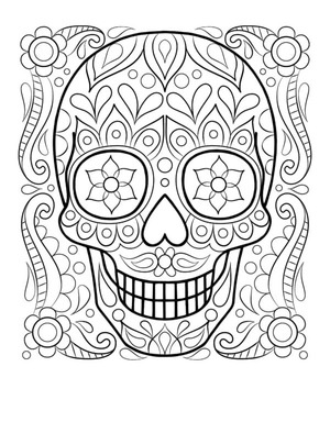 Caveira de Açúcar Calavera
