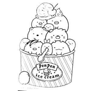 Sorvete Sumikko Gurashi