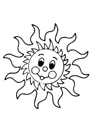 Página para Colorir Doçura do Sol