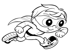 Página para Colorir Whyatt em Super Why