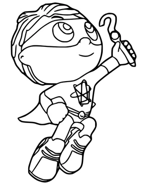 Página para Colorir Wyatt