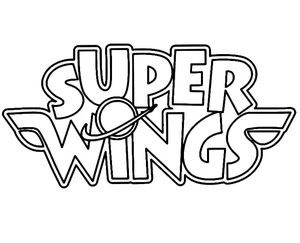 Página para Colorir Símbolo Super Wings