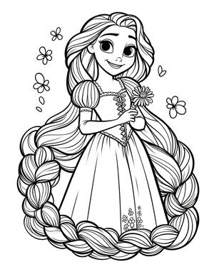 Rapunzel de Enrolados