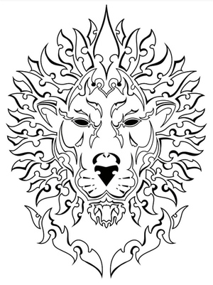 Uma Tatuagem de Leão