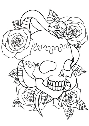 Tatuagem de Caveira