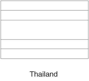 Bandeira da Tailândia