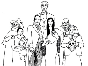 Família Addams Assustadora