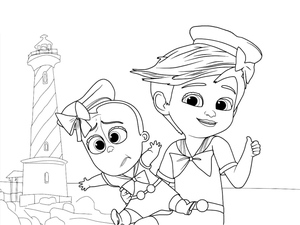 A Divertida Aventura do Bebê Chefão e Tim