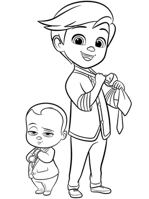 Página para Colorir Chefinho e Timmy