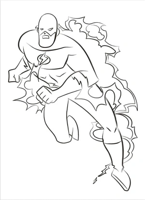 Página para Colorir Diversão Grátis em Flash para Crianças
