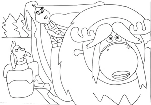 Página para Colorir O Grinch Número Nove
