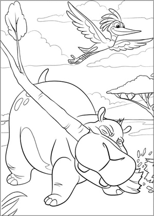 Beshte e Ono, personagens de The Lion Guard