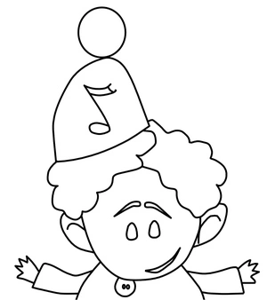 Página para Colorir Página para Colorir dos Notekins