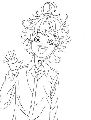 Emma de The Promised Neverland