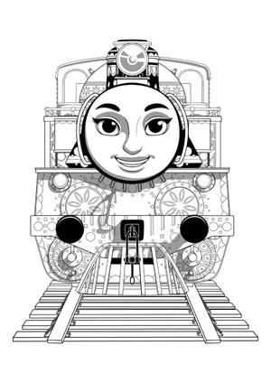 Página para Colorir Ashima