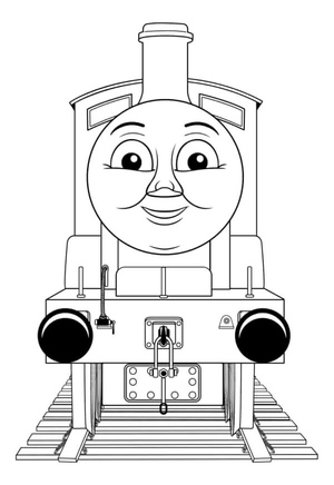 Página Divertida de Colorir do Edward