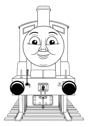 Página para Colorir Página Divertida de Colorir do Edward