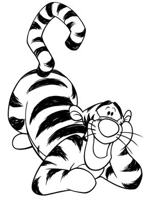 Página para Colorir Tiggy