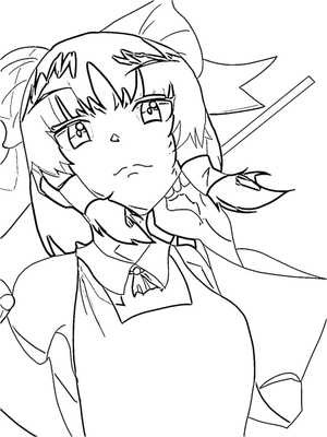 Reimu Hakurei do Touhou Project