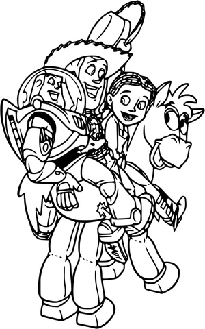 Personagens de Toy Story 2 da Disney
