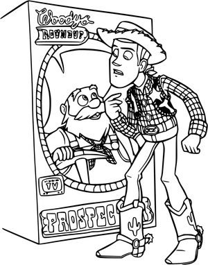 Woody e Stinky Pete de Toy Story 2