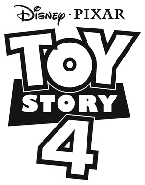 Página para colorir de Toy Story 4 da Disney Pixar