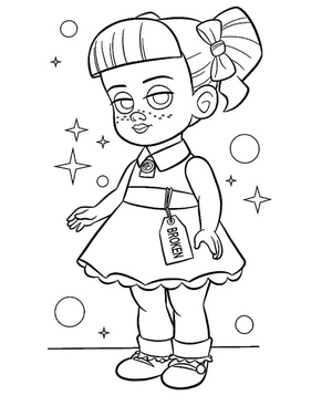 Gabby Gabby de Toy Story 4 da Disney Pixar