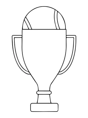 Página para Colorir Página para colorir do Troféu da Copa do Mundo FIFA