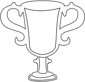 Página para Colorir Troféu Gentil