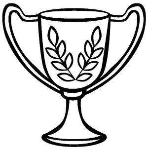 Página para Colorir Imagem de um Troféu