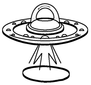 Nave espacial para imprimir