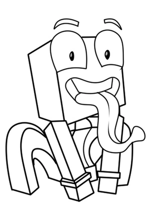 Página para Colorir Imagem do Silêncio