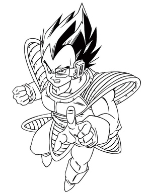 Vegeta em Batalha