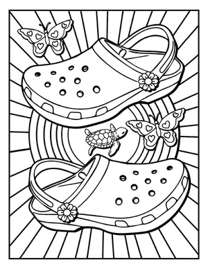 Crocs inspirados nas tendências VSCO