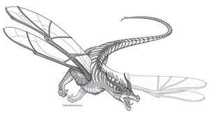Dragão da série Wings of Fire - Hivewings