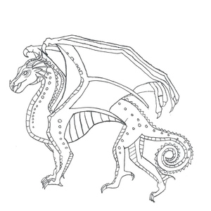 Asas de Dragão de Fogo