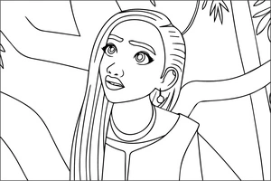 Página para Colorir Maravilhoso Sonho Disney
