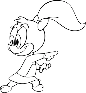 Página para Colorir Página para Colorir do Pica-Pau Splinter